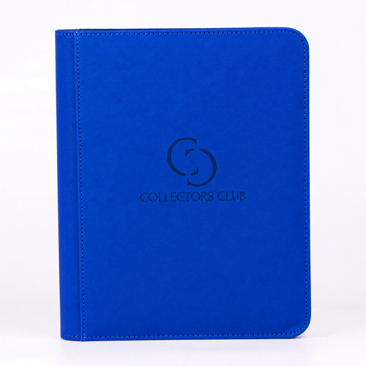 Carpeta Toploader 4 Espacios - Azul